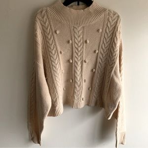 Tan sweater